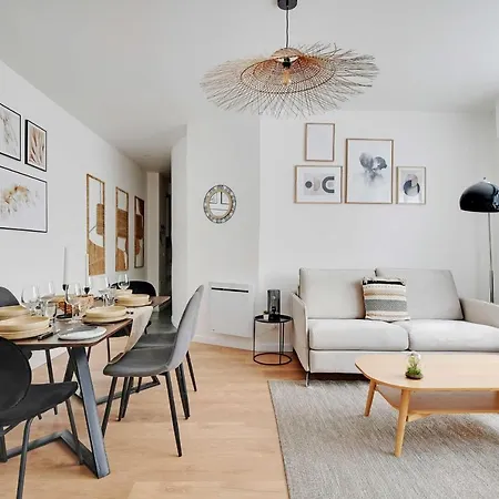 Apartmán Amazing 6p2br - Grands Boulevards Paříž